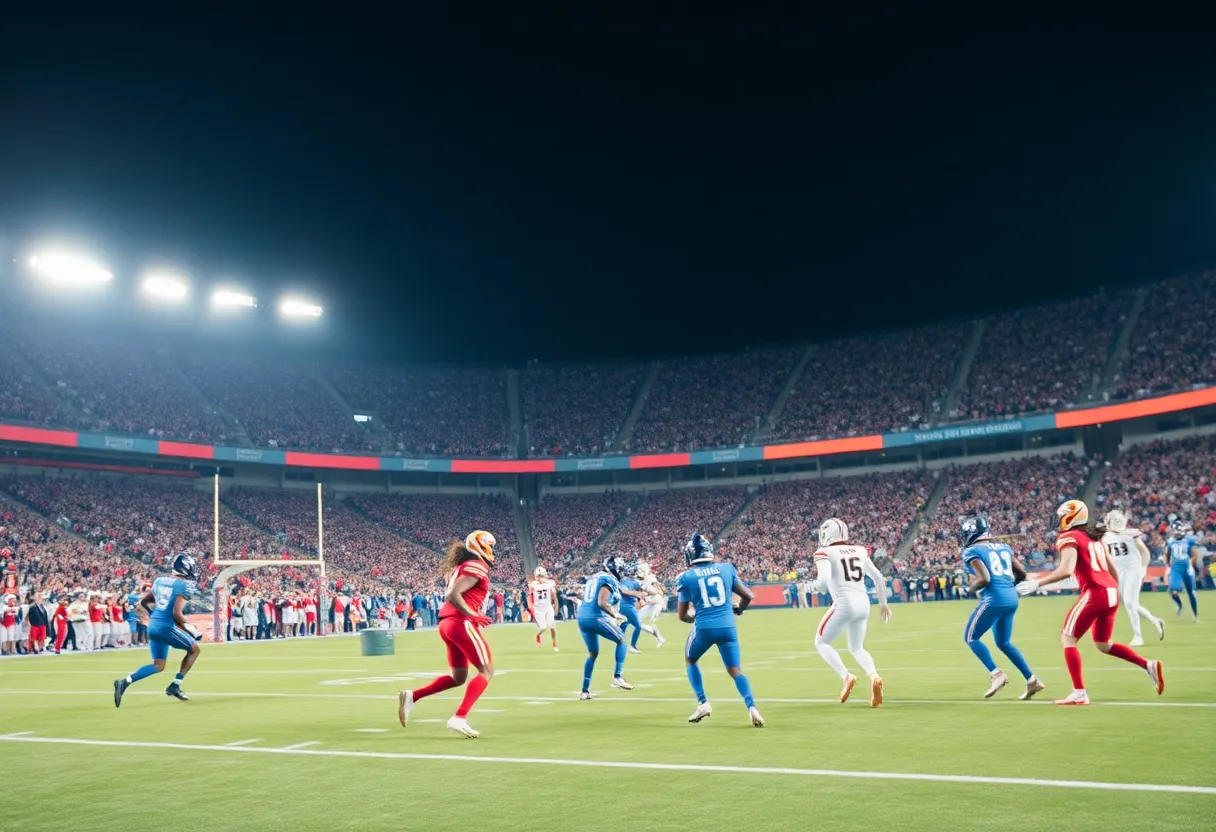 Hilton Head Island Seahawks in action against May River Sharks