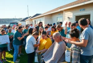 Community head-shaving event in Port Royal raising funds for cancer research