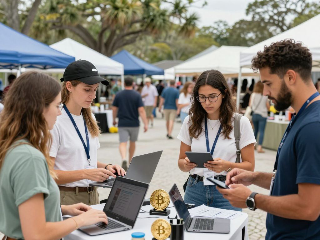 Entrepreneurs in Hilton Head exploring Bitcoin investment opportunities