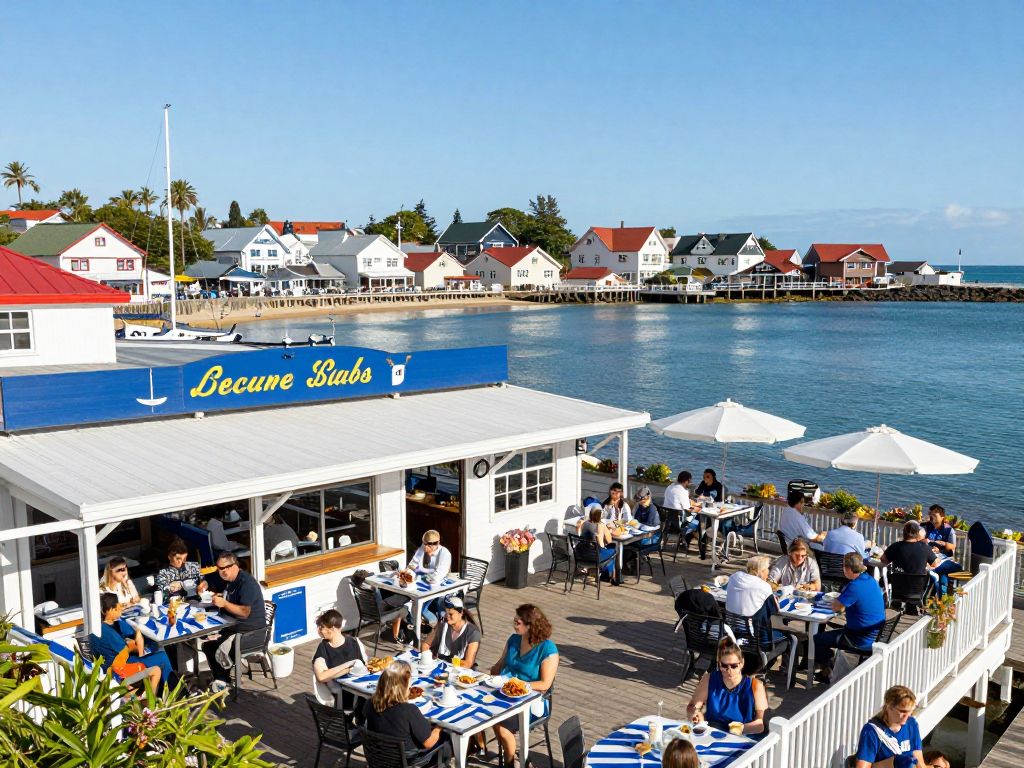 DryDock Seafood & Spirits restaurant exterior