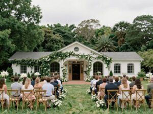 An idyllic wedding venue in Bluffton, SC, surrounded by nature.