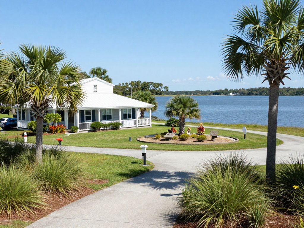 A beautiful landscape of Hilton Head Island representing community growth and safety initiatives.