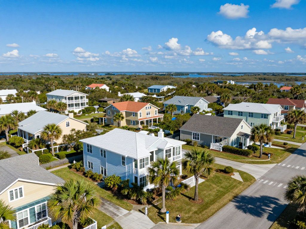 Diverse housing options on Hilton Head Island featuring condos and neighborhoods
