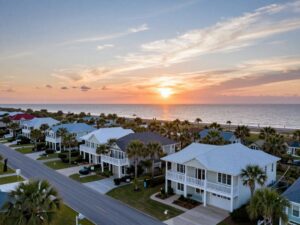 Luxurious vacation rentals along the coastline of Hilton Head Island