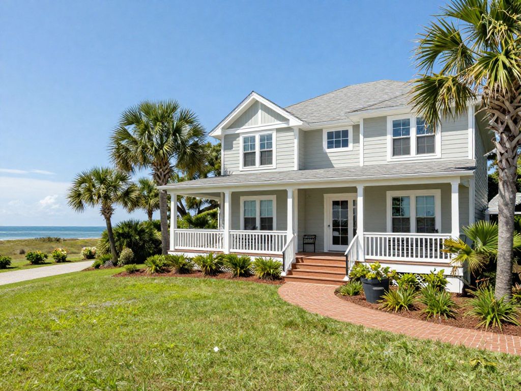Luxury vacation rental home on Hilton Head Island with ocean views
