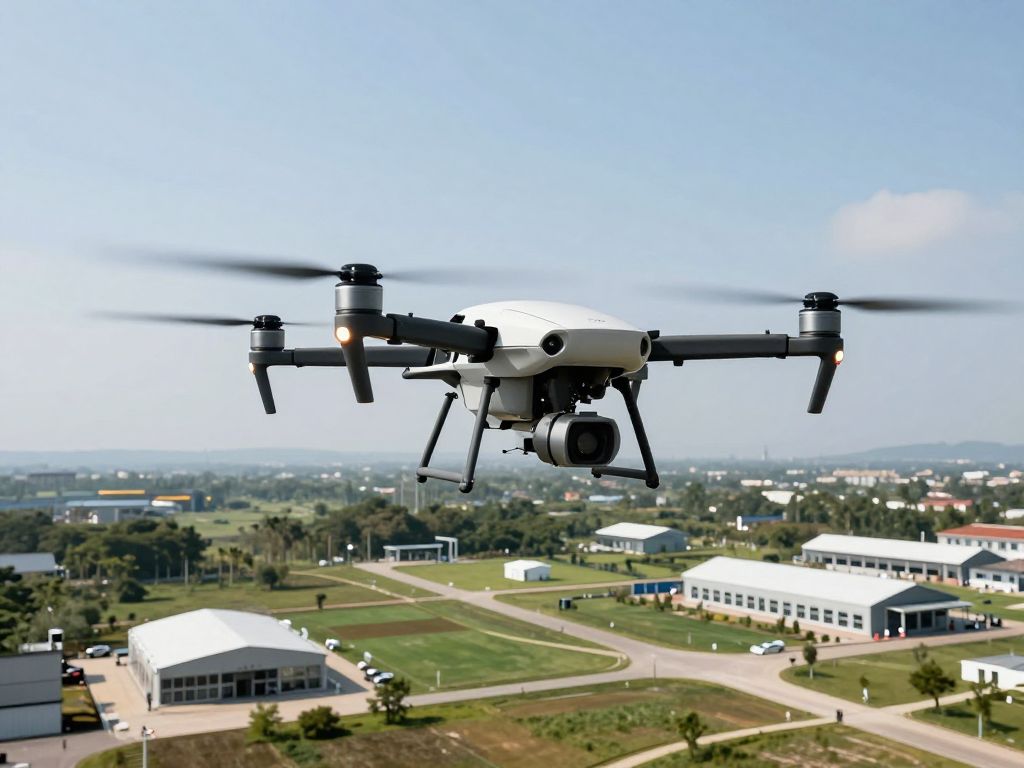 Drone technology showcasing innovation and leadership