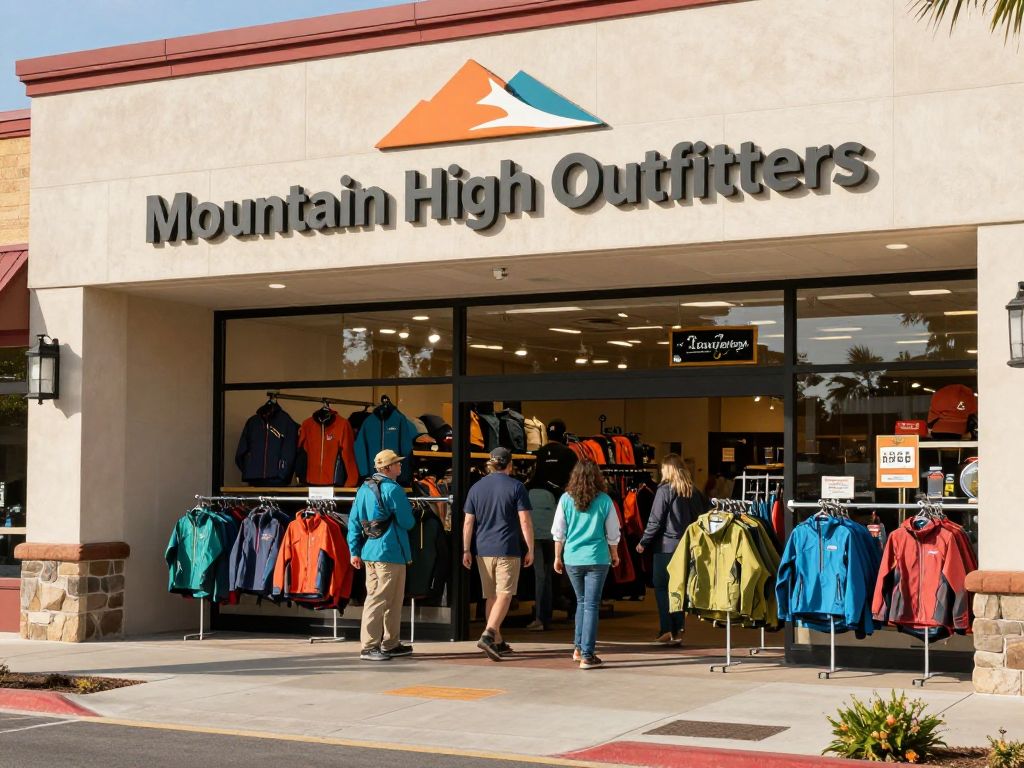 Shopping at Mountain High Outfitters at Tanger Outlets in Hilton Head
