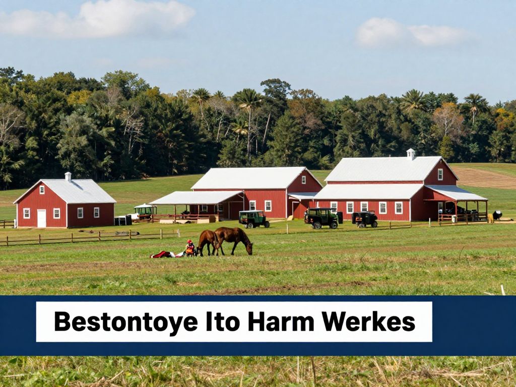 Rural farm in South Carolina with a focus on healthcare