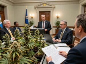Legislators discussing hemp industry regulations in South Carolina