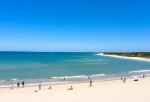 Clear skies and pleasant weather on Hilton Head Island