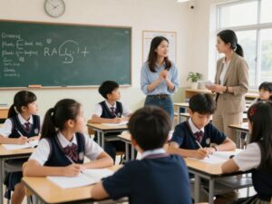 Students at Hilton Head Preparatory School involved in educational activities.