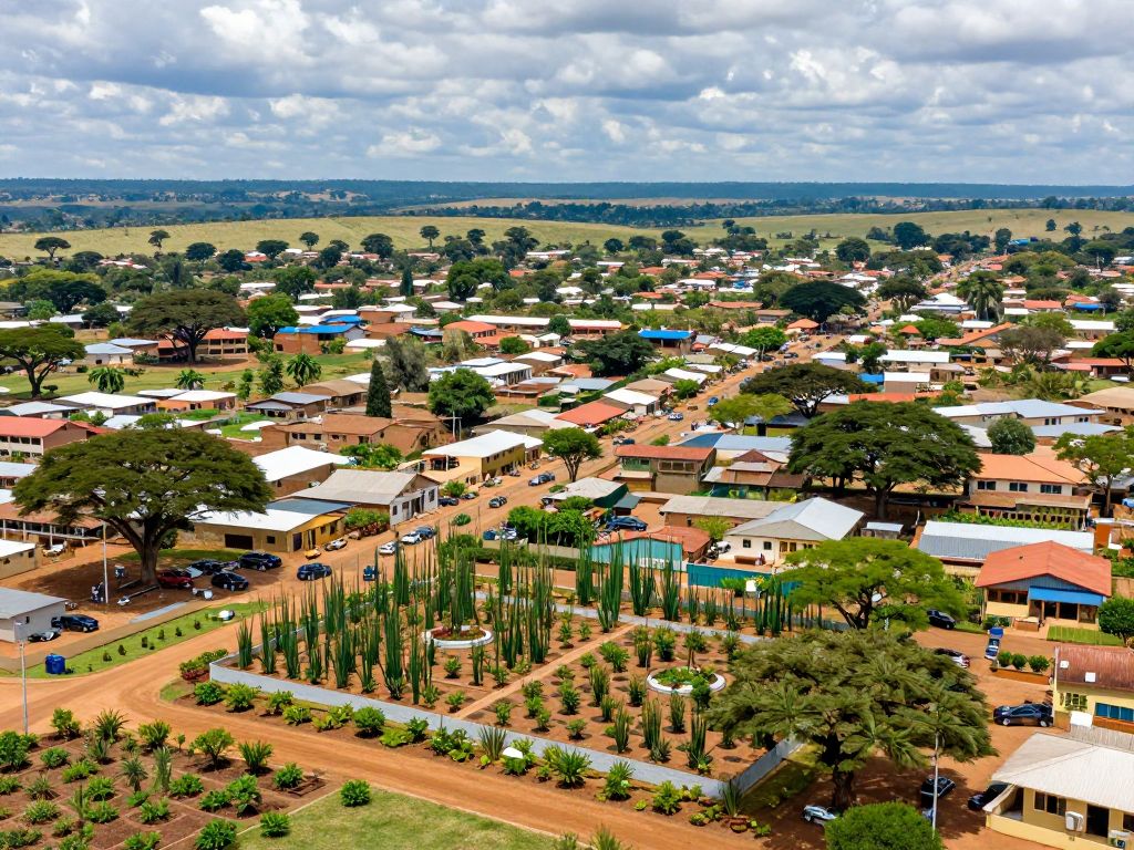 Beautiful landscape of Savannah with well-maintained gardens and greenery.