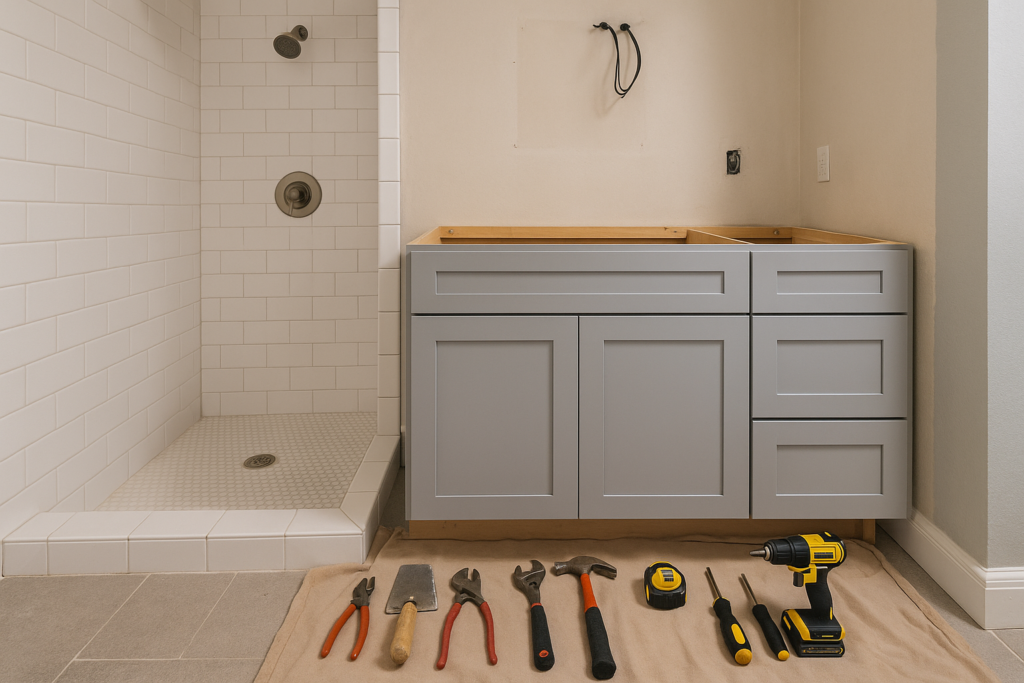 DIY Bathroom Remodel: A Step-by-Step Overview for Homeowners