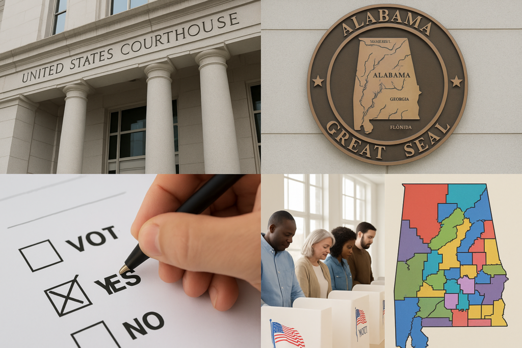 Federal Court Blocks Alabama’s Republican-Drawn Congressional Map Over Racial Discrimination