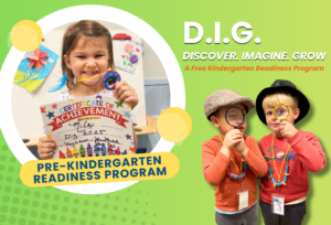 D.I.G. program graphic from The Sandbox