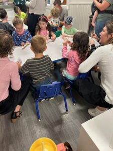 Art and play materials at The Sandbox