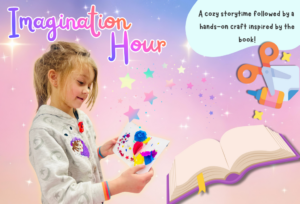 Imagination Hour program graphic from The Sandbox
