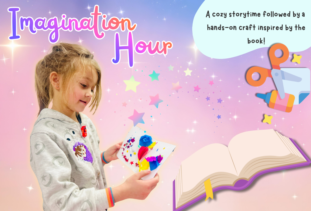 Imagination Hour program graphic from The Sandbox