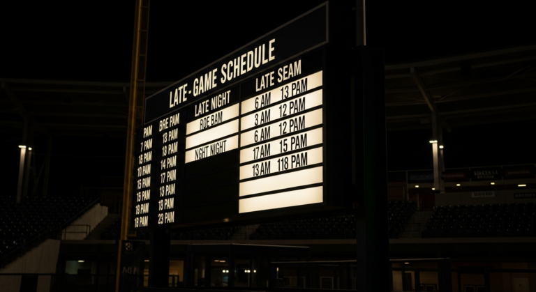 Late-Night MLB Action Extends Viewing for Hilton Head Island Baseball Fans