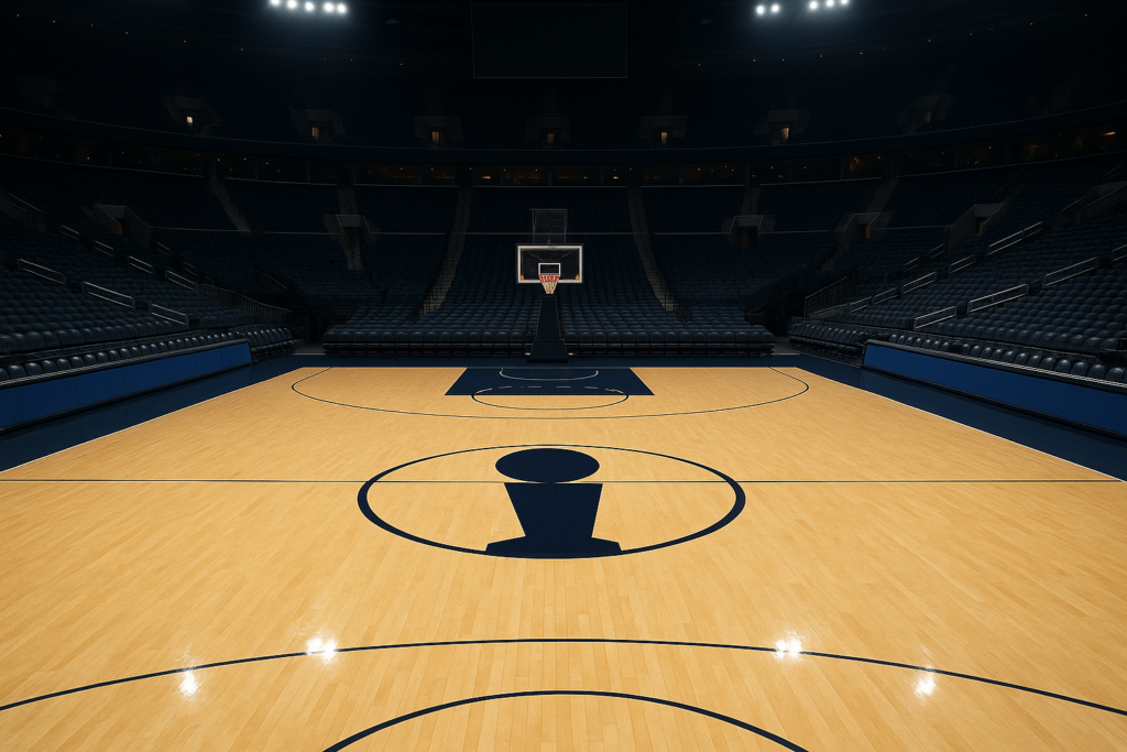 NBA Finals Courts to Feature Trophy Logo After 14-Year Hiatus