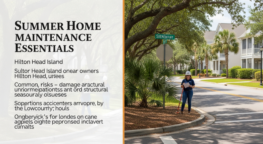 Comprehensive Summer Home Maintenance Essential for Hilton Head Island Properties