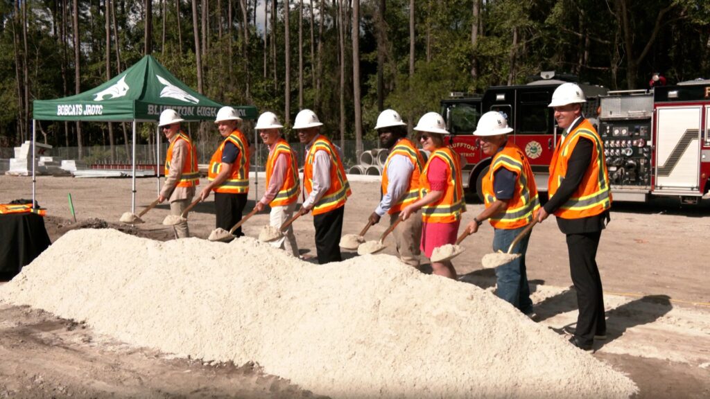Bluffton High Breaks Ground on 23,870-Square-Foot CTE Building