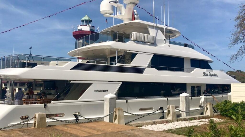 Joe Rice yacht at Harbour Town