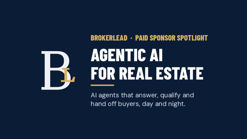 BrokerLEAD agentic AI for real estate, paid sponsor of this HEREHiltonHead Real Estate Spotlight