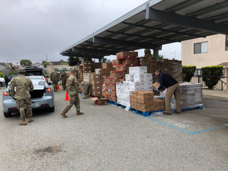 Beaufort Officers Pack 300 Greg's Groceries Boxes Today