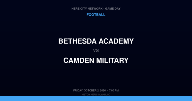 Bethesda Academy 49, Camden Military 0